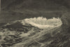 CHILEAN PATAGONIA. Cave of / Cueva del Mylodon 1932 old vintage print picture