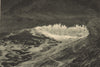 CHILEAN PATAGONIA. Cave of / Cueva del Mylodon 1932 old vintage print picture