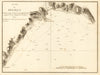 Playa de Velilla-Taramay. 'Anse de Belilla'. Spain. Granada. GAUTTIER 1851 map