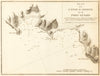 Plan de L'Anse St Joseph et du Port Genois. San José. Spain. GAUTTIER 1851 map