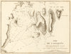Port of Cadaques. 'Port de Cadaques'. Spain. Girona. GAUTTIER 1851 old map