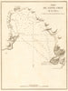 Port de Santa Cruz de la Selva. Spain. Girona. GAUTTIER 1851 old antique map