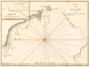 Palma de Mallorca Bay. 'Baie de Palme'. Spain. Majorca. GAUTTIER 1851 old map