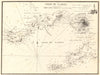 Gulf / 'Golfe de Naples'. Italy. Ischia Capri Amalfi Napoli. GAUTTIER 1851 map