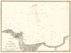 The Bay of Oran. 'Plan de la Baie d'Oran'. Algeria. GAUTTIER 1851 old map