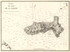 The Galite Islands. 'Plan de L'ile de la Galite'. Tunisia. GAUTTIER 1851 map