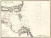 Plan of Syracuse, Sicily. Italy. GAUTTIER 1851 old antique map chart