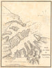 Valletta, Malta. 'Plan du Port de Valetta, Ile de Malte'. GAUTTIER 1851 map