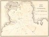 Plan of the Port of Otranto. 'Plan du Port d'Otrante'. Italy. GAUTTIER 1854 map