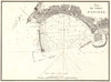 Plan of the Port of Ancona. 'Plan du Port d'Ancone'. Italy. GAUTTIER 1854 map