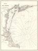 Venice and the Venetian Lagoon. 'Plan de Venise'. Italy. GAUTTIER 1854 old map