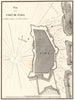Plan of the port of Zadar. 'Plan du Port de Zara'. Croatia. GAUTTIER 1854 map