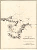 Vis town. 'Plan du Port de St Georges de Lissa'. Croatia. GAUTTIER 1854 map