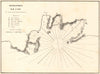 Kythnos coastline. 'Divers Ports sur L'ile'. Greece. GAUTTIER 1854 old map