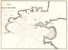 Samos. 'Petit Bocas de Samos'. Greece Turkey. Mycale Strait. GAUTTIER 1854 map