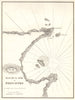 Palekastro Bay, eastern Crete. Plan de la Rade de Polycastro. GAUTTIER 1854 map