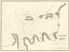 Mastichochoria, Chios. Port de Mastic, ile de Scio. Greece. GAUTTIER 1854 map