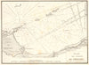 Port of Tripoli. 'Plan du Port de Tripoli'. Libya. GAUTTIER 1854 old map