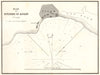 Yevpatoriya. 'Plan de Eupatorie ou Koslov'. Crimea Ukraine. GAUTTIER 1854 map