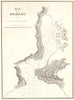 Plan de Balaklava (Crimee). Russia Ukraine Crimea. GAUTTIER 1854 old map