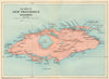 NEW PROVIDENCE. Vintage map. Bahamas. Caribbean 1931 old vintage chart