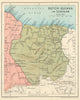 DUTCH GUIANA or SURINAME. Vintage map. Guyanas. West Indies. Caribbean 1931