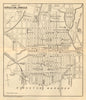 KINGSTON JAMAICA. Vintage town plan. West Indies. Caribbean 1935 old map