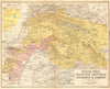 North-West Frontier Province, Jammu & Kashmir'. British India/Pakistan 1931 map