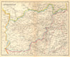 Afghanistan & North-West Frontier 1931 old vintage map plan chart