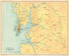 Bombay / Mumbai city & environs. Maharashtra. Salsette. British India 1931 map