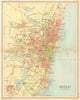 Madras / Chennai town city plan. Key buildings. British India 1931 old map