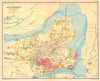 Allahabad / Prayagraj town city plan. Cantonment. British India 1931 old map