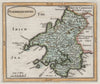 Antique county map of Pembrokeshire by Francis Grose / John Seller 1783