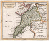 Antique county map of Caernarfonshire by John Seller / Francis Grose 1783
