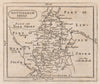 Antique county map of Nottinghamshire by Francis Grose / John Seller 1795