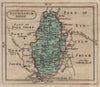 Antique coloured county map of Nottinghamshire. Francis Grose/John Seller 1795