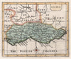 Antique county map of Sussex by John Seller / Francis Grose 1783 old