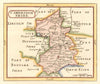 Antique county map of Cambridgeshire by John Seller / Francis Grose 1783