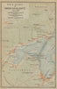 Amanohashidate environs, Miyazu Bay. Kyoto Prefecture, Japan 1914 old map