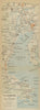 Pilgrimage to Ise Shrines. Ise Bay & Nagoya. Japan 1914 old antique map chart