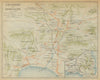 Kamakura & environs. Japan 1914 old antique vintage map plan chart