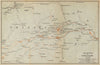 Karuizawa & environs. Mount Asama. Japan 1914 old antique map plan chart