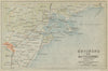 Matsushima & environs. Sendai. Japan 1914 old antique vintage map plan chart