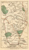 POTTERS BAR. Barnet,Welham Green,Monken Hadley,Borehamwood,N/S Mimms 1811 map