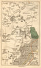 WALTHAM ABBEY. Loughton,Lower Nazeing,Sewardstone,High Beach,Wood Grn 1811 map