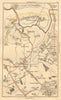 HENDON.Totteridge,Finchley,Hampstead,Cricklewood,Golders Green,Barnet 1811 map