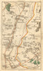 WALTHAMSTOW. Chingford, Edmonton, Tottenham, Stoke Newington, Leyton 1811 map