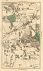 BRENTWOOD. Upminster, Little/Great Warley, Childerditch, Shenfield 1811 map