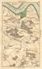 SWANSCOMBE.Southfleet,Horton Kirkby,Darenth,Ebbsfleet,Hartley 1811 old map