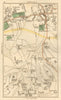 CROYDON. Beddington,Coulsdon,Purley,Wallington,Sanderstead,Chipstead 1811 map